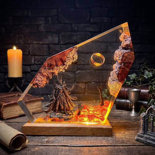 Sauron Lava LOTR Resin Lamp