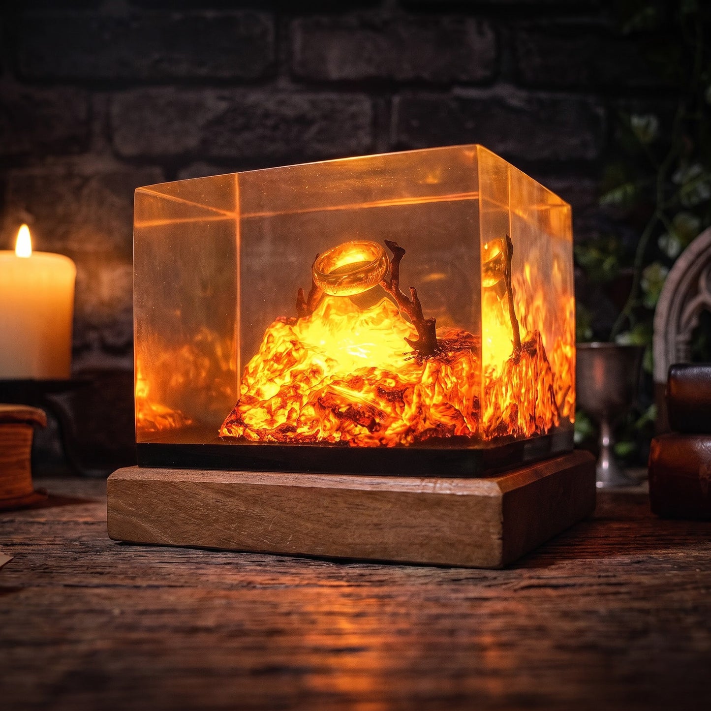 LOTR Resin Lamp