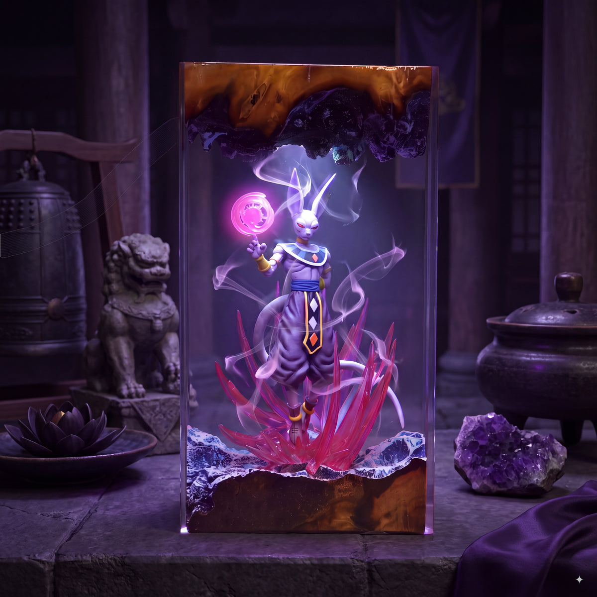 DBZ resin lamp