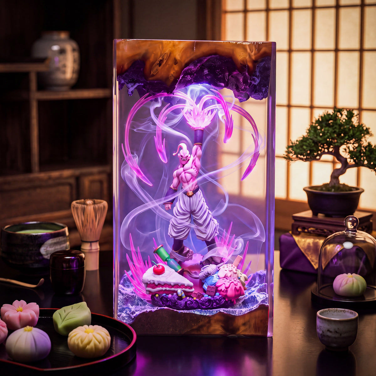 DBZ resin lamp