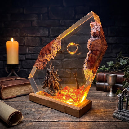 Sauron Lava LOTR Resin Lamp