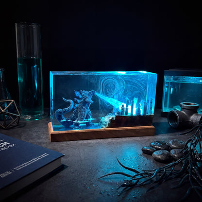 Godzilla 2 Resin Lamp