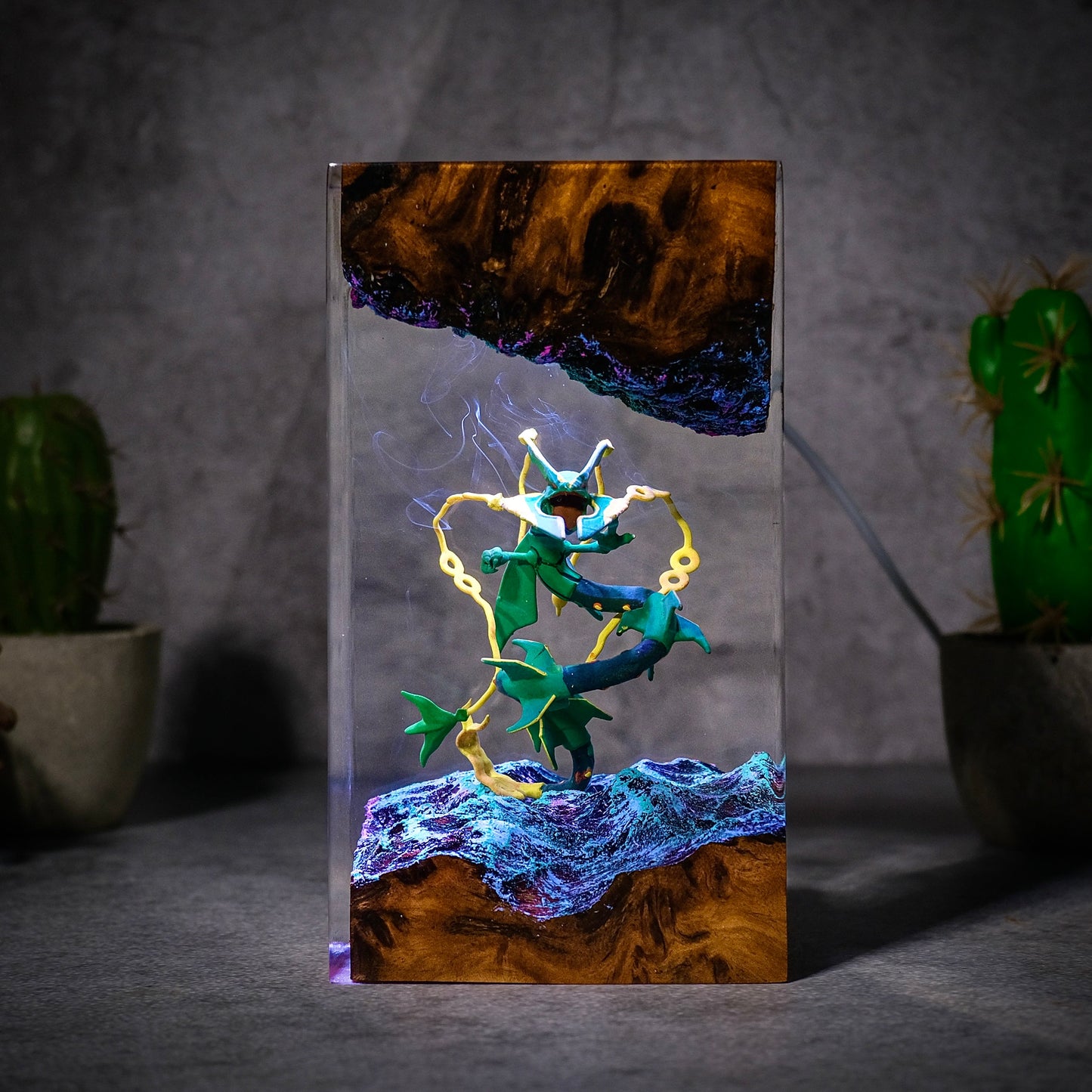 Rayquaza Mega Resin Lamp