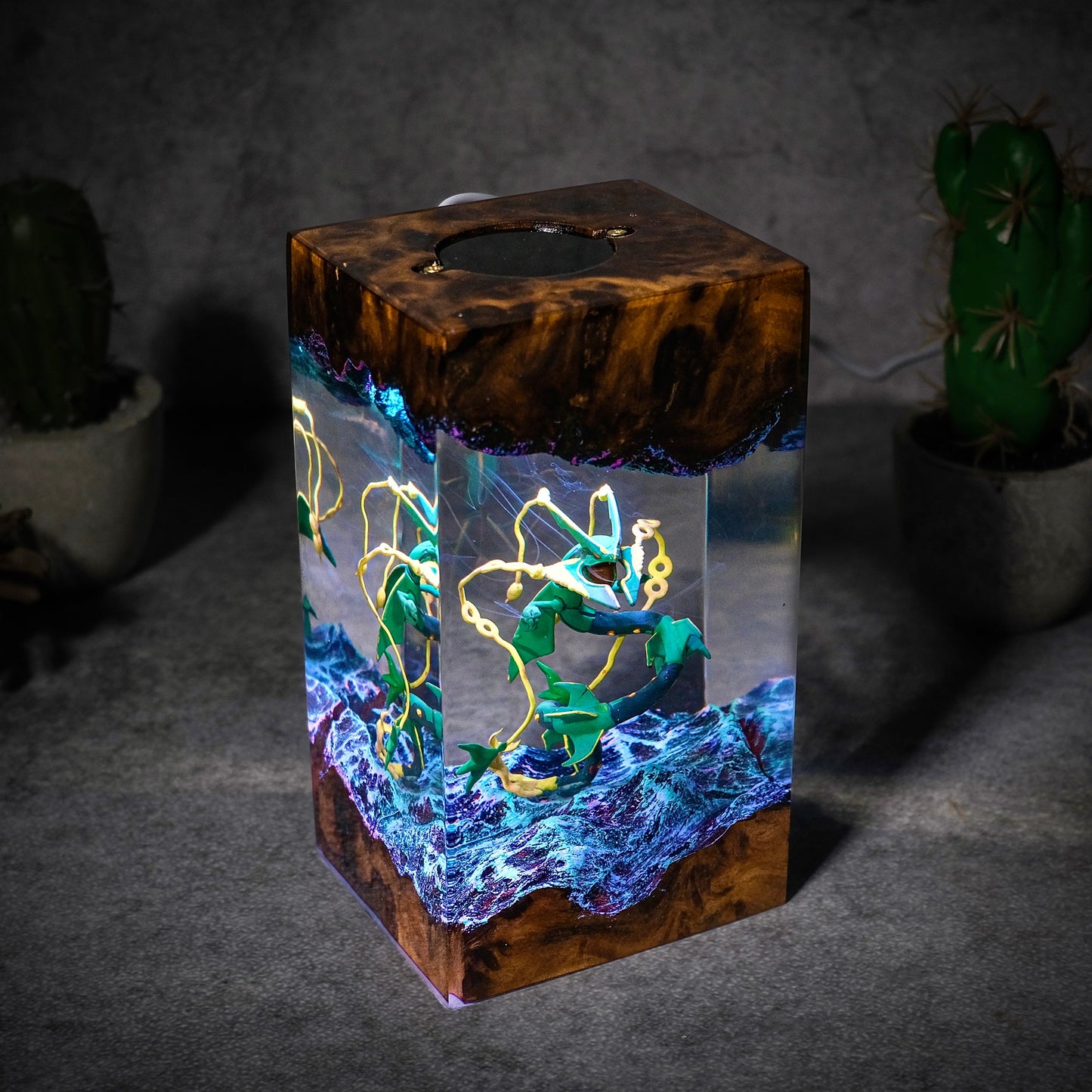 Rayquaza Mega Resin Lamp