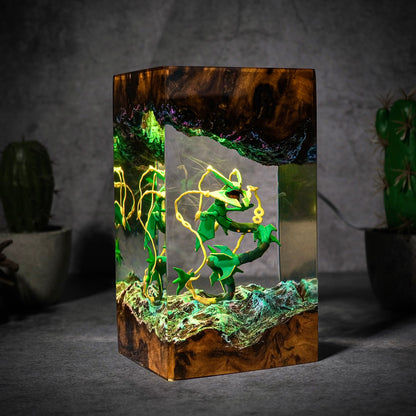 Rayquaza Mega Resin Lamp