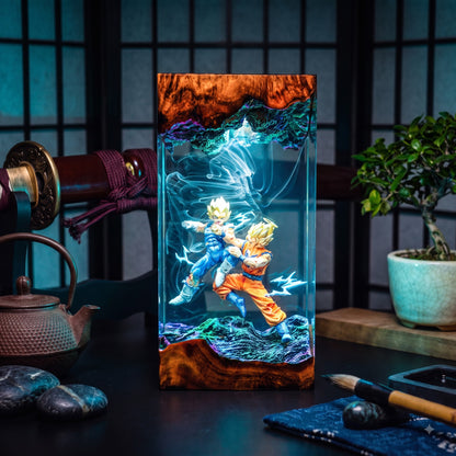 DBZ resin lamp