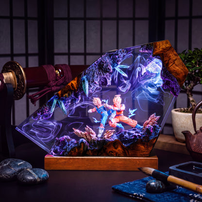 DBZ resin lamp