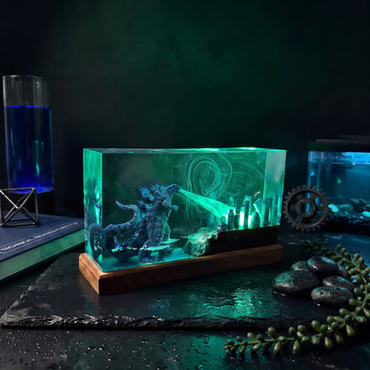Godzilla 2 Resin Lamp