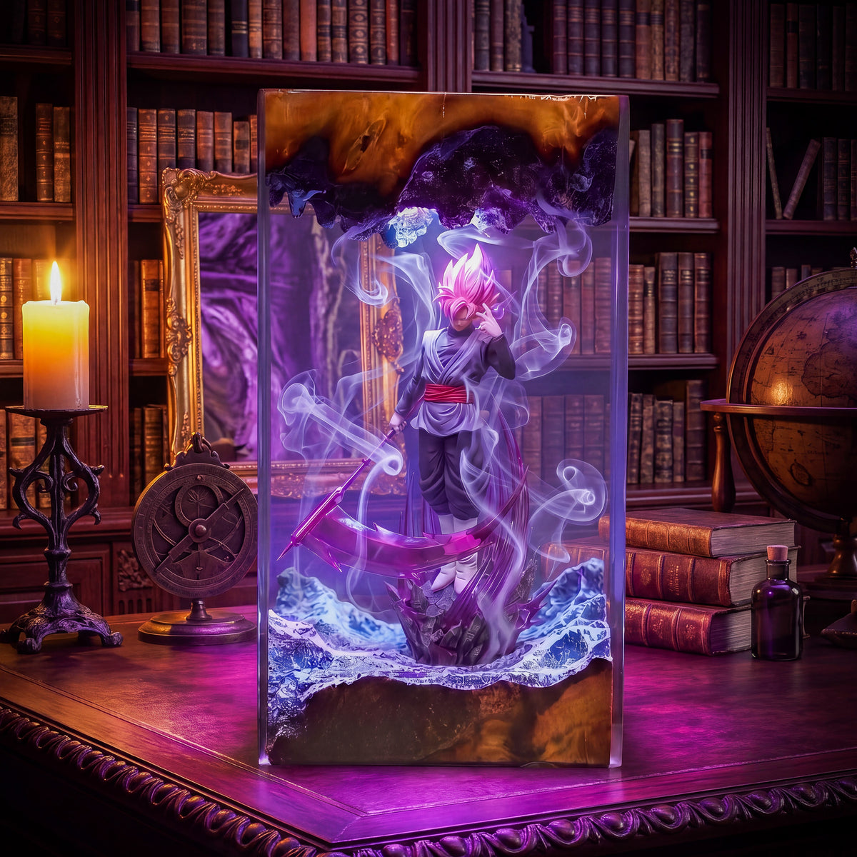 DBZ resin lamp