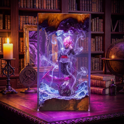 DBZ resin lamp