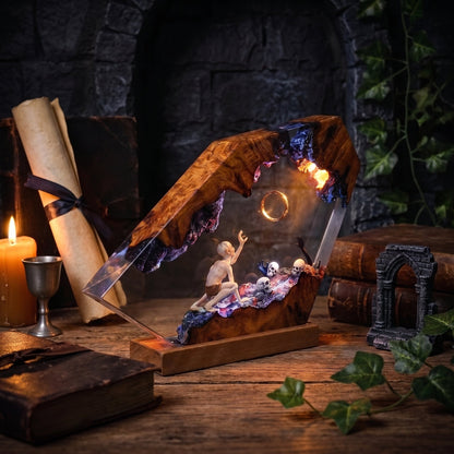 Golum LOTR Resin Lamp