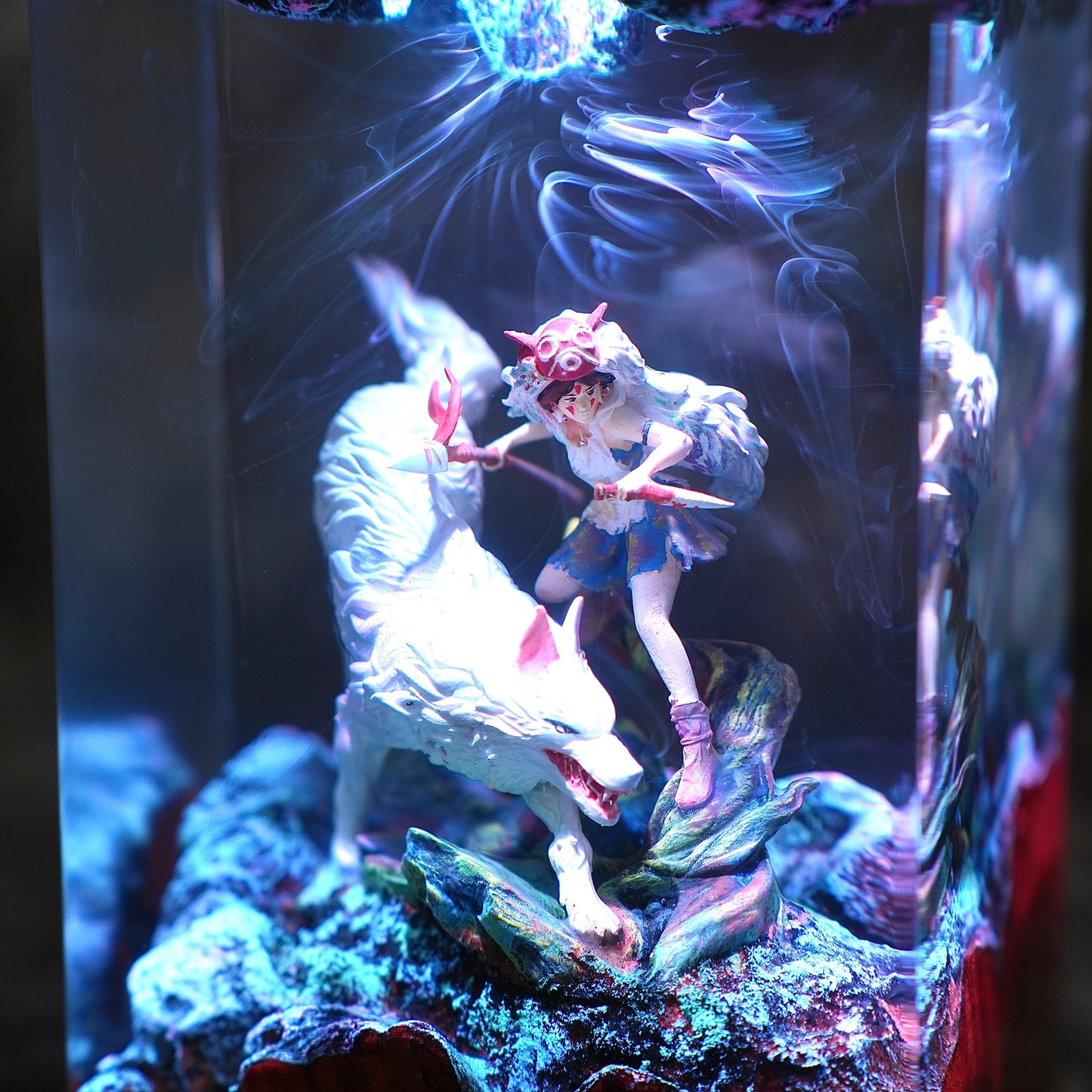 Mononoke Resin Lamp
