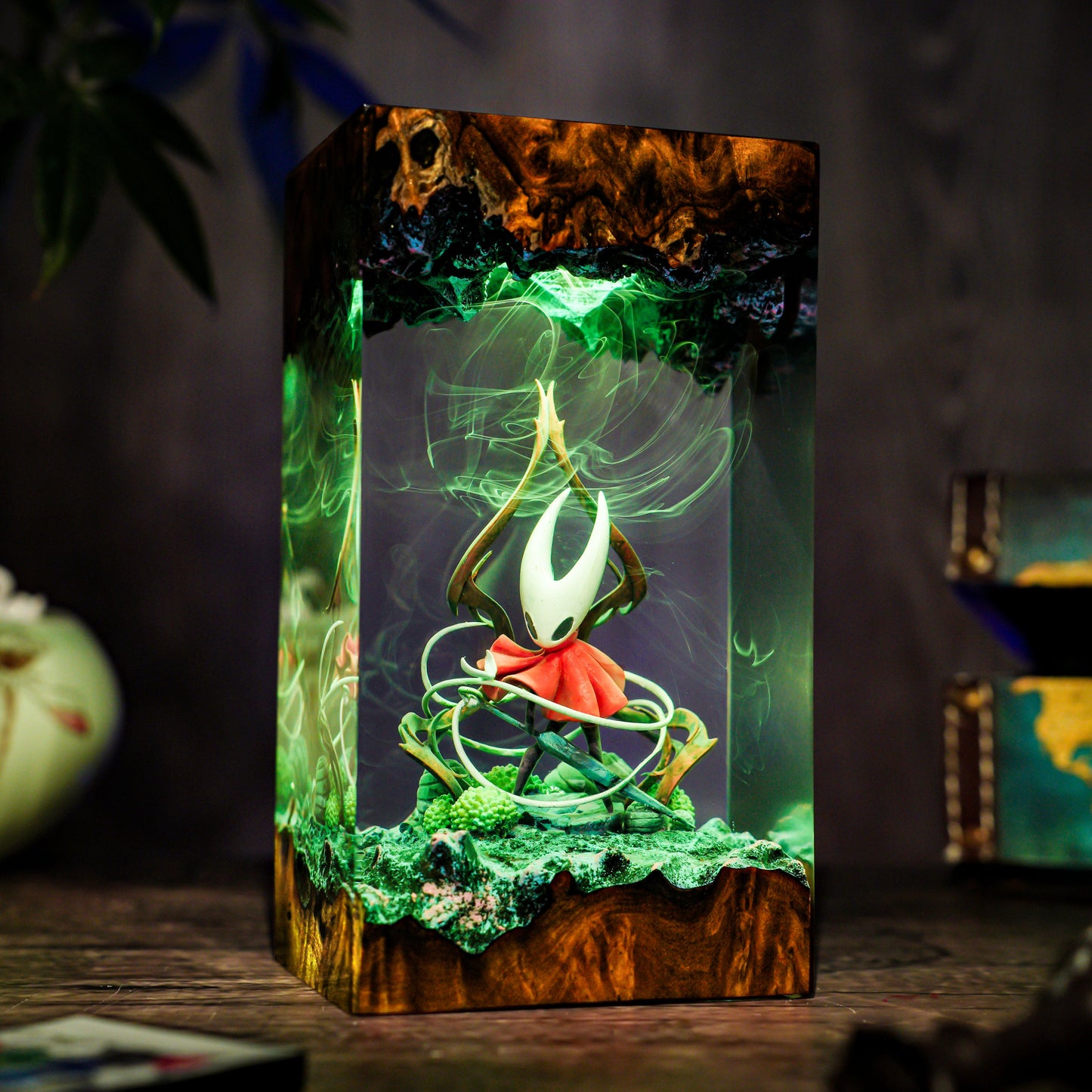 Hornet Silksong Resin Lamp
