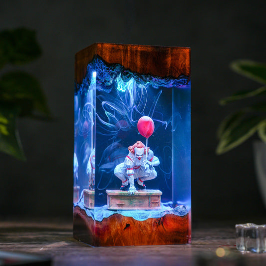 Pennywise Resin Lamp