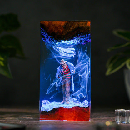 Freddy Krueger Resin Lamp