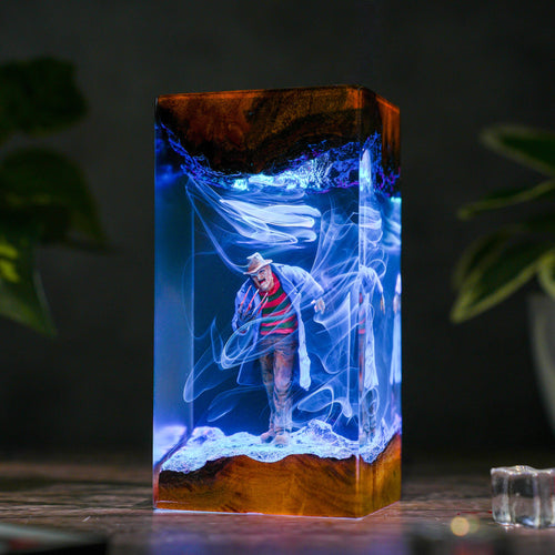 Freddy Krueger Resin Lamp