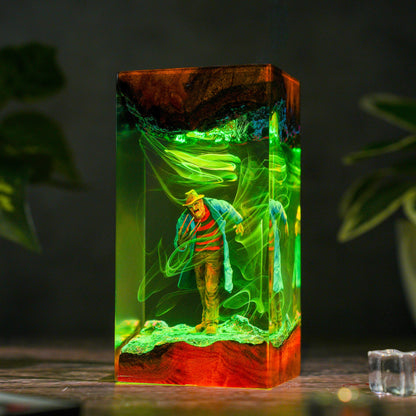 Freddy Krueger Resin Lamp