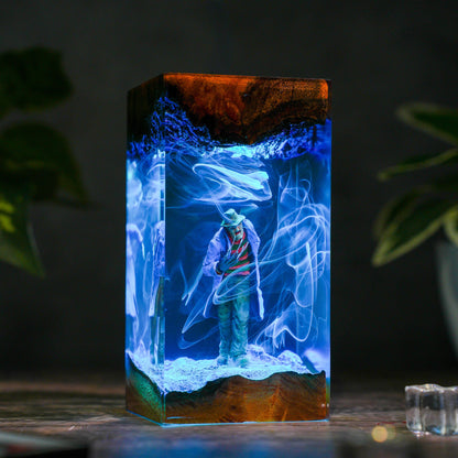 Freddy Krueger Resin Lamp
