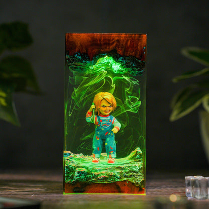 Chucky Resin Lamp