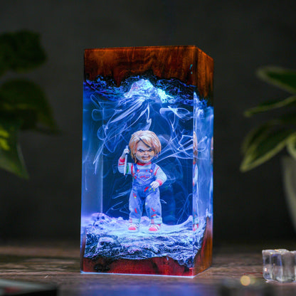 Chucky Resin Lamp