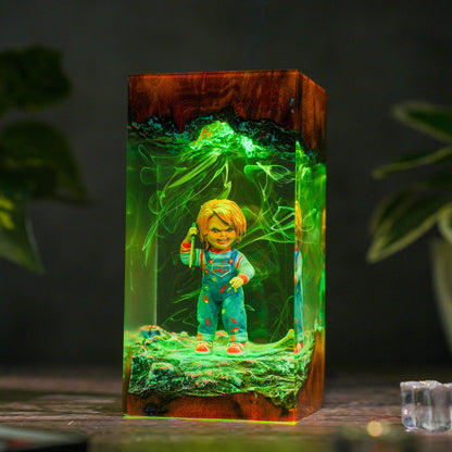 Chucky Resin Lamp