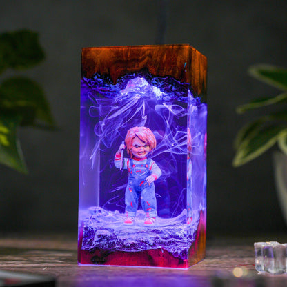 Chucky Resin Lamp