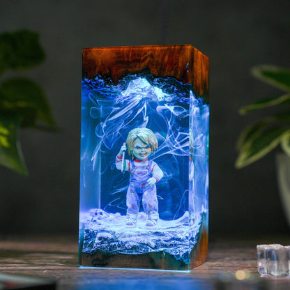Chucky Resin Lamp