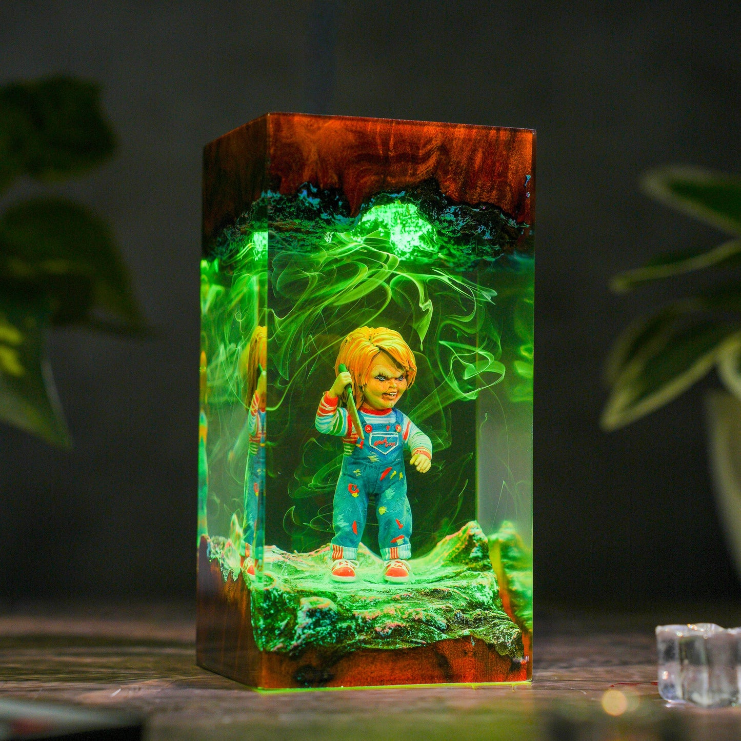 Chucky Resin Lamp