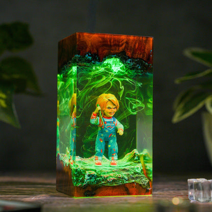 Chucky Resin Lamp