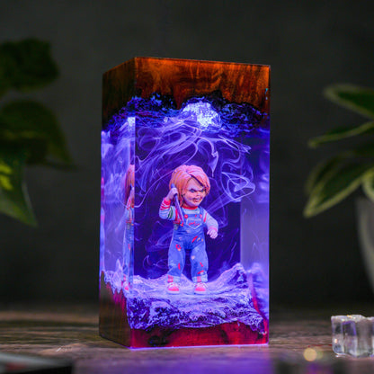 Chucky Resin Lamp