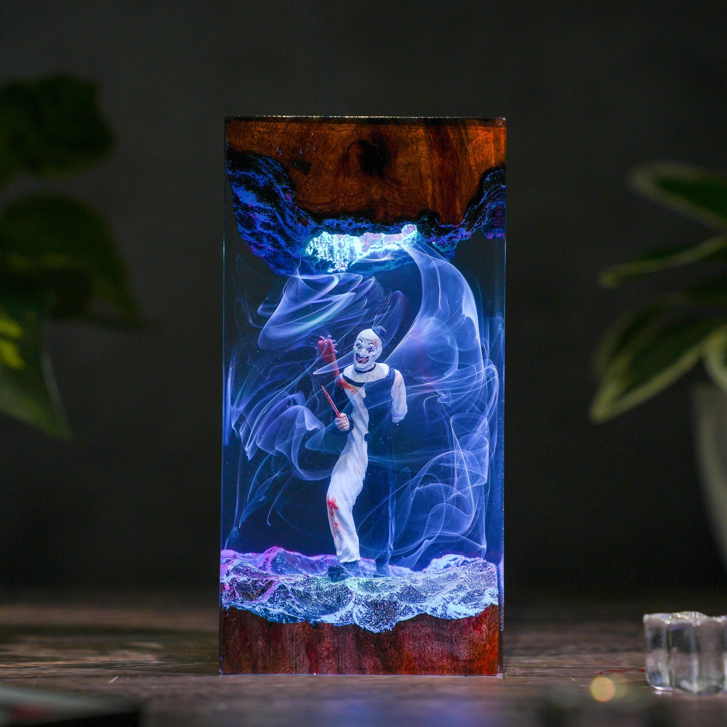 Art the Clown Resin Lamp