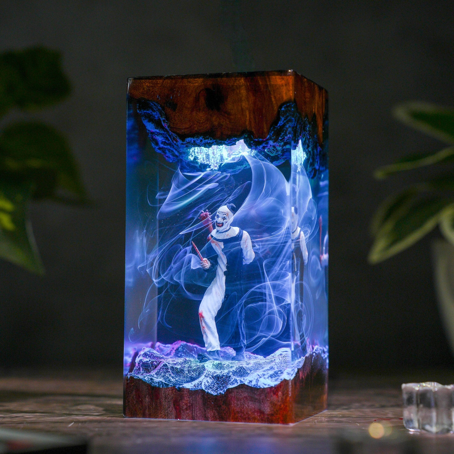 Art the Clown Resin Lamp