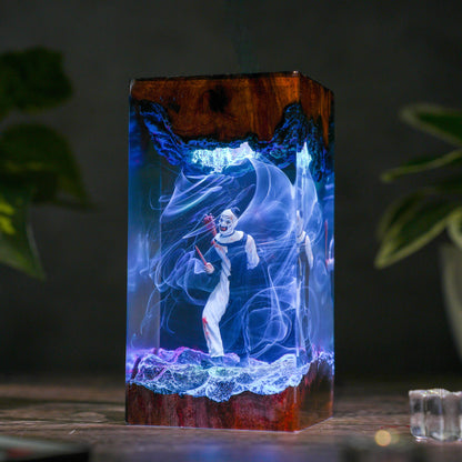Art the Clown Resin Lamp