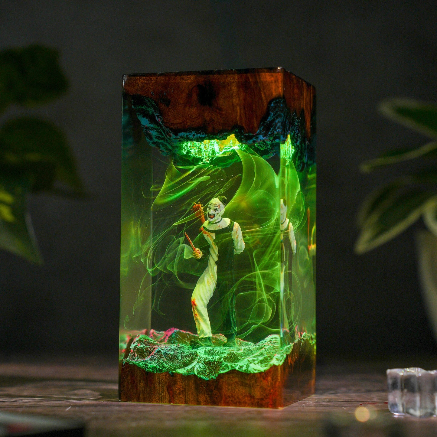 Art the Clown Resin Lamp