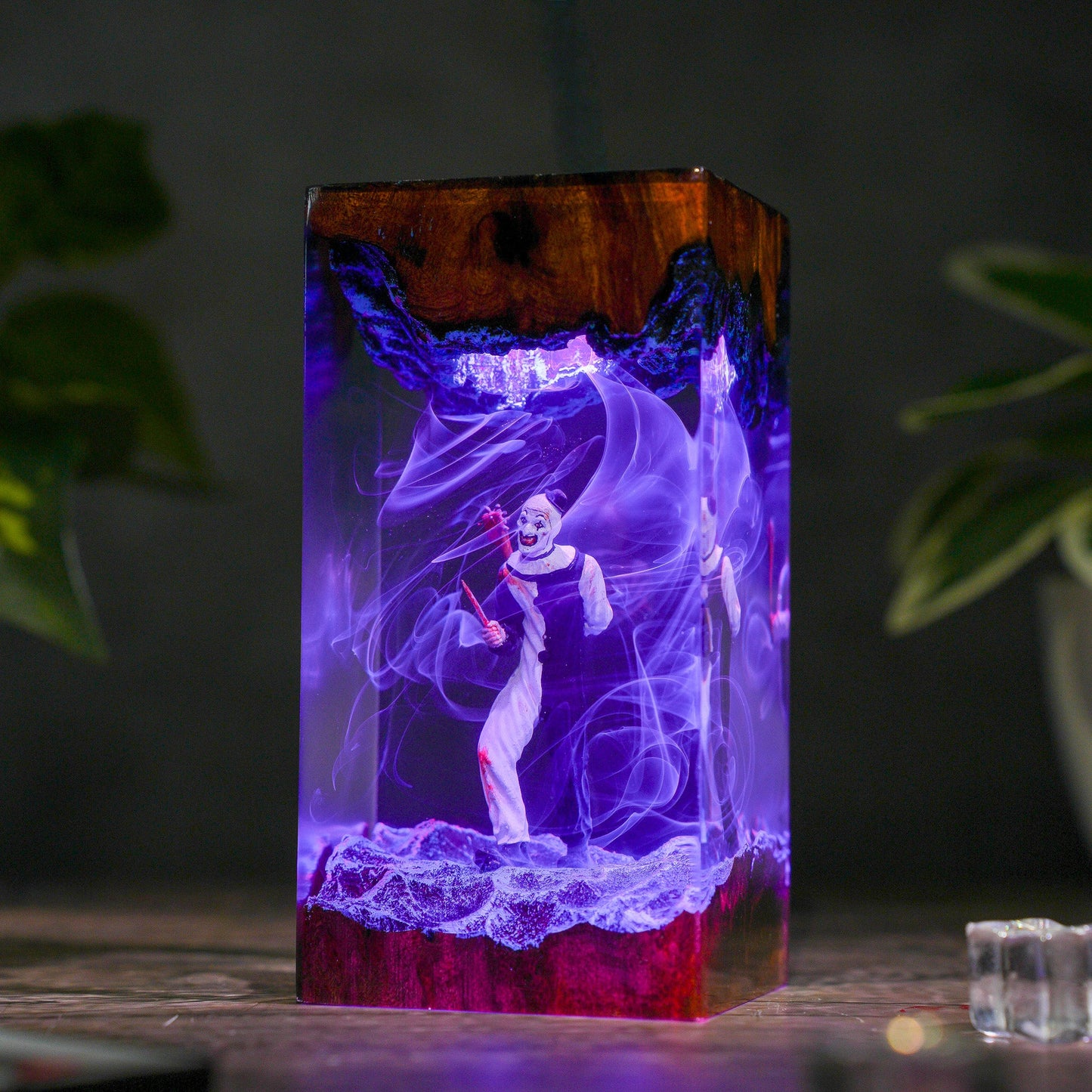 Art the Clown Resin Lamp