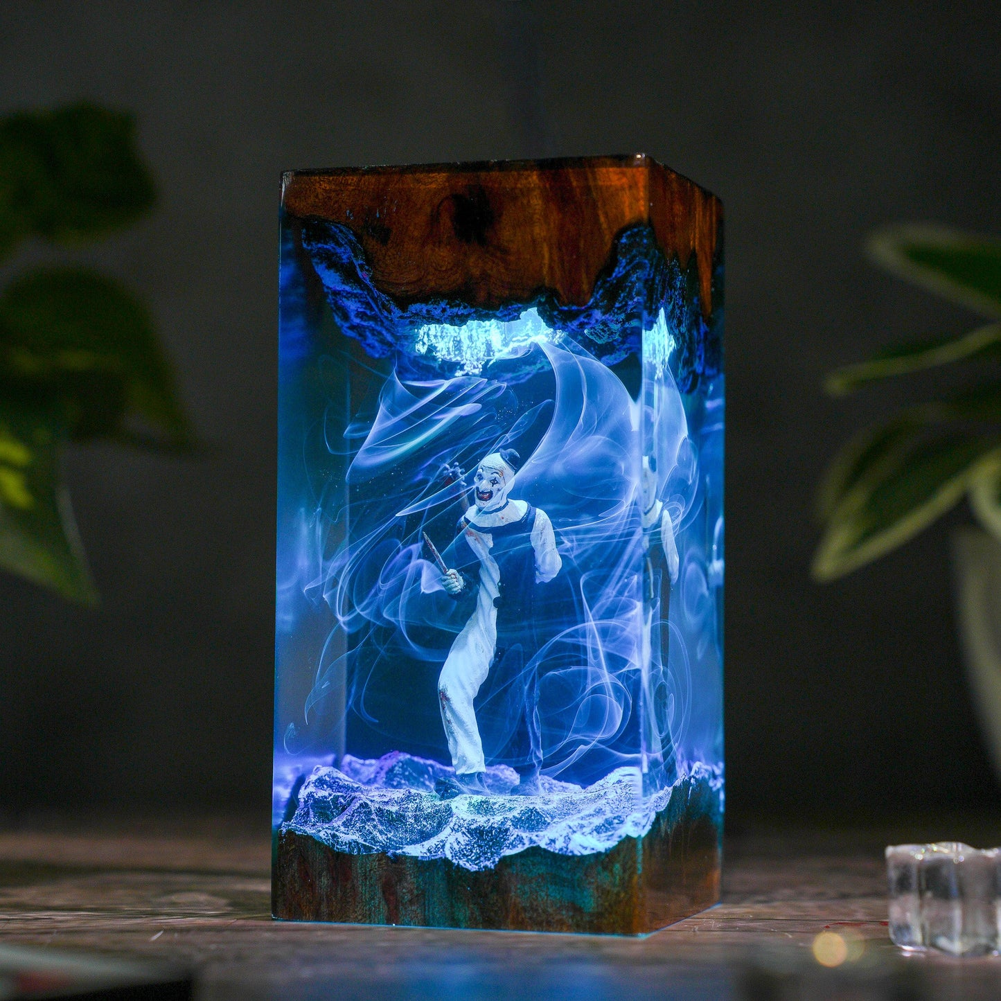 Art the Clown Resin Lamp