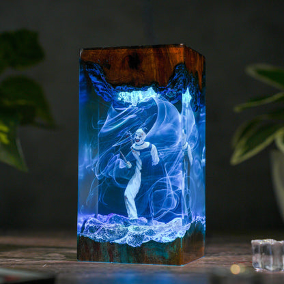 Art the Clown Resin Lamp