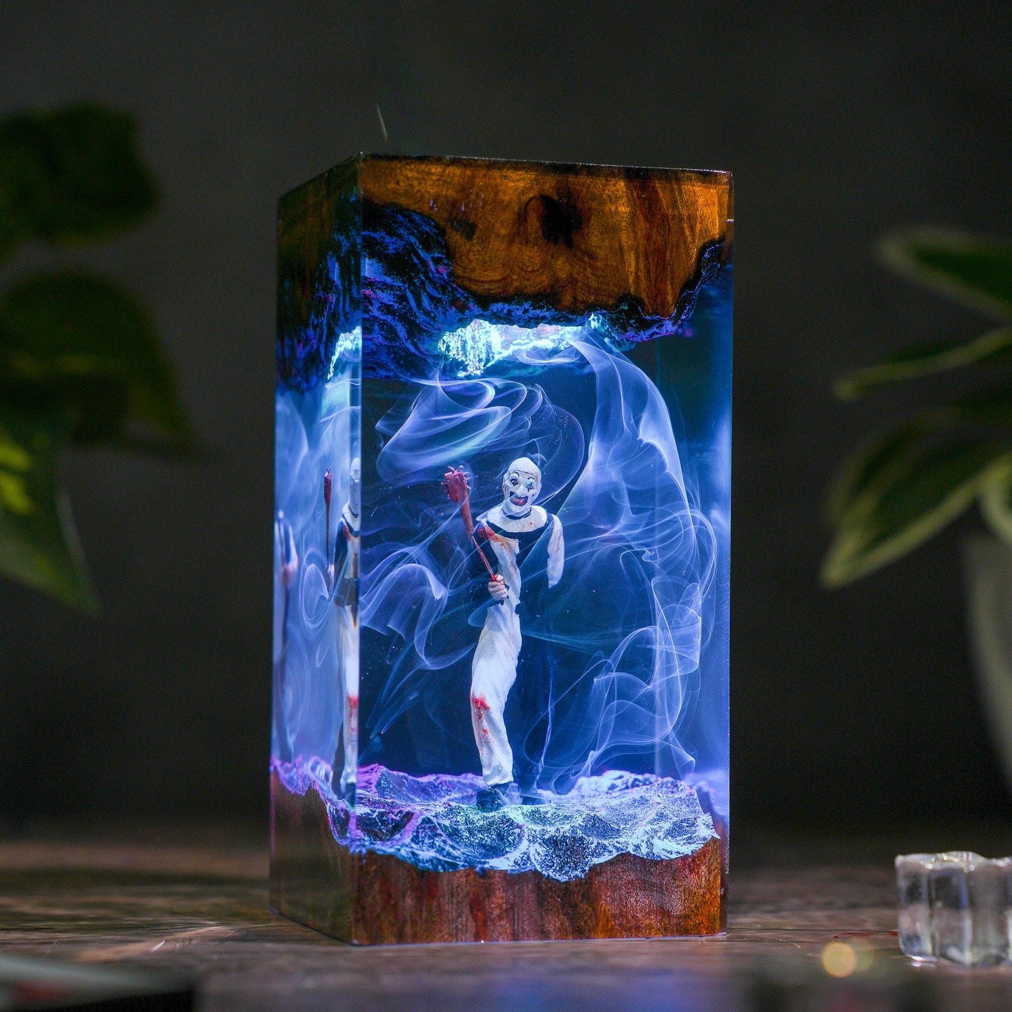 Art the Clown Resin Lamp