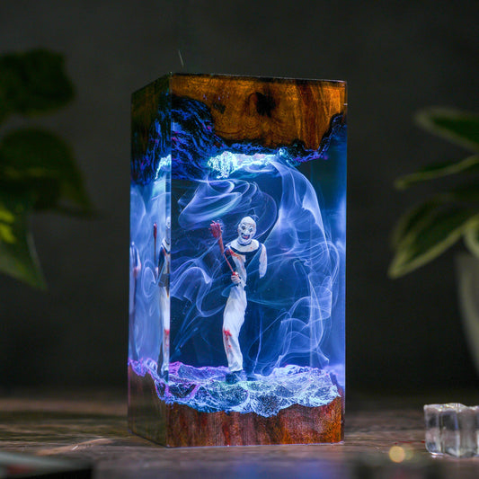 Art the Clown Resin Lamp
