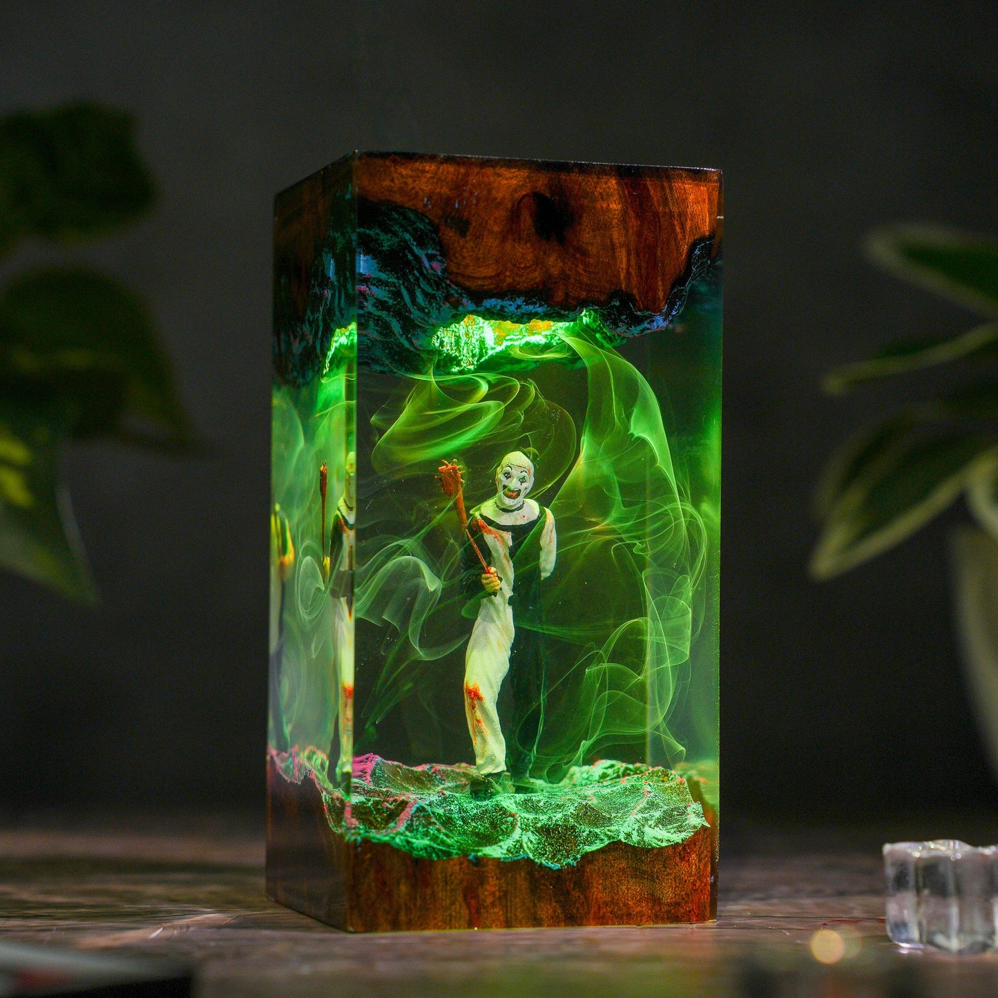 Art the Clown Resin Lamp