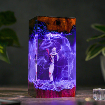 Art the Clown Resin Lamp