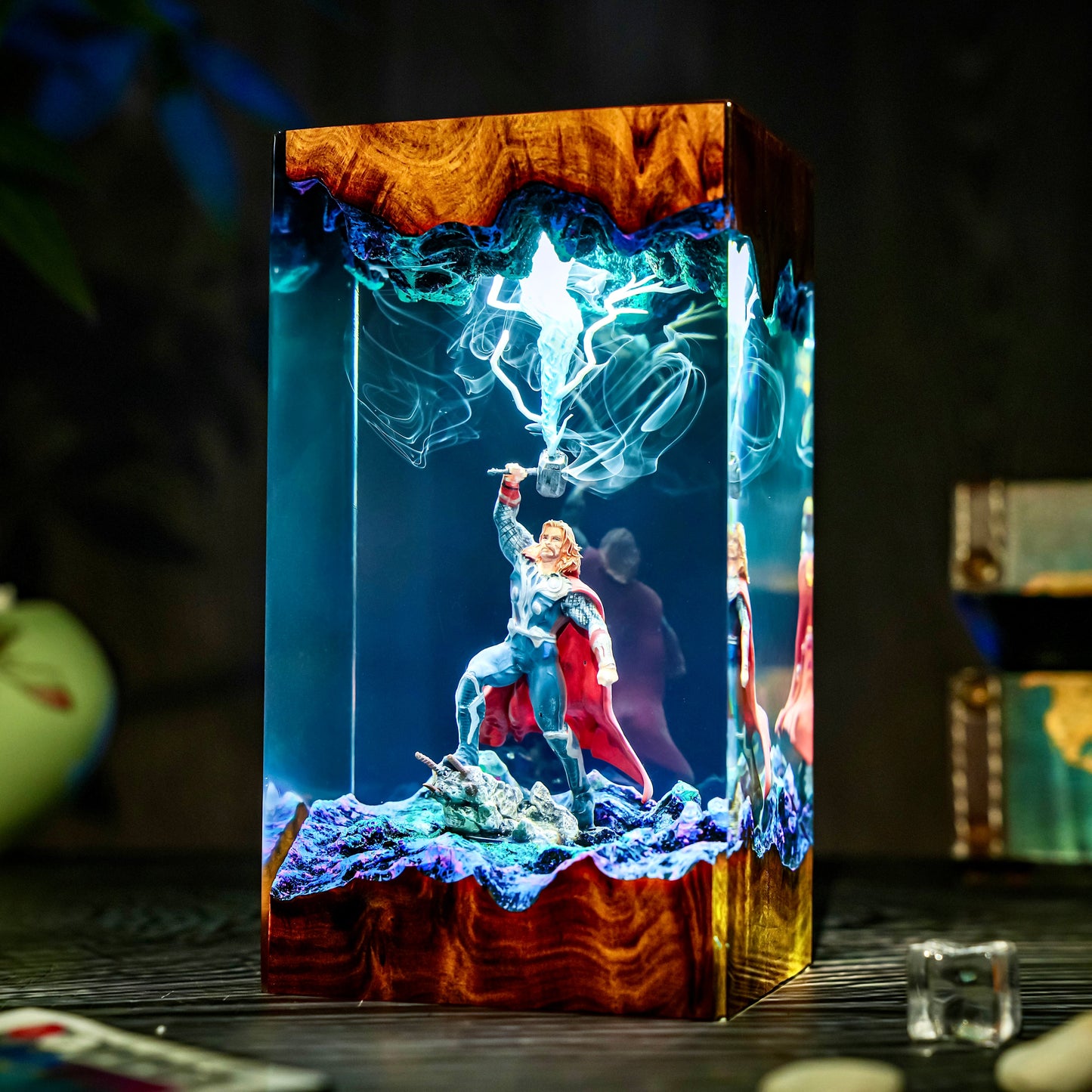 Thor Eternal Thunder Resin Lamp