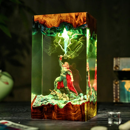 Thor Eternal Thunder Resin Lamp