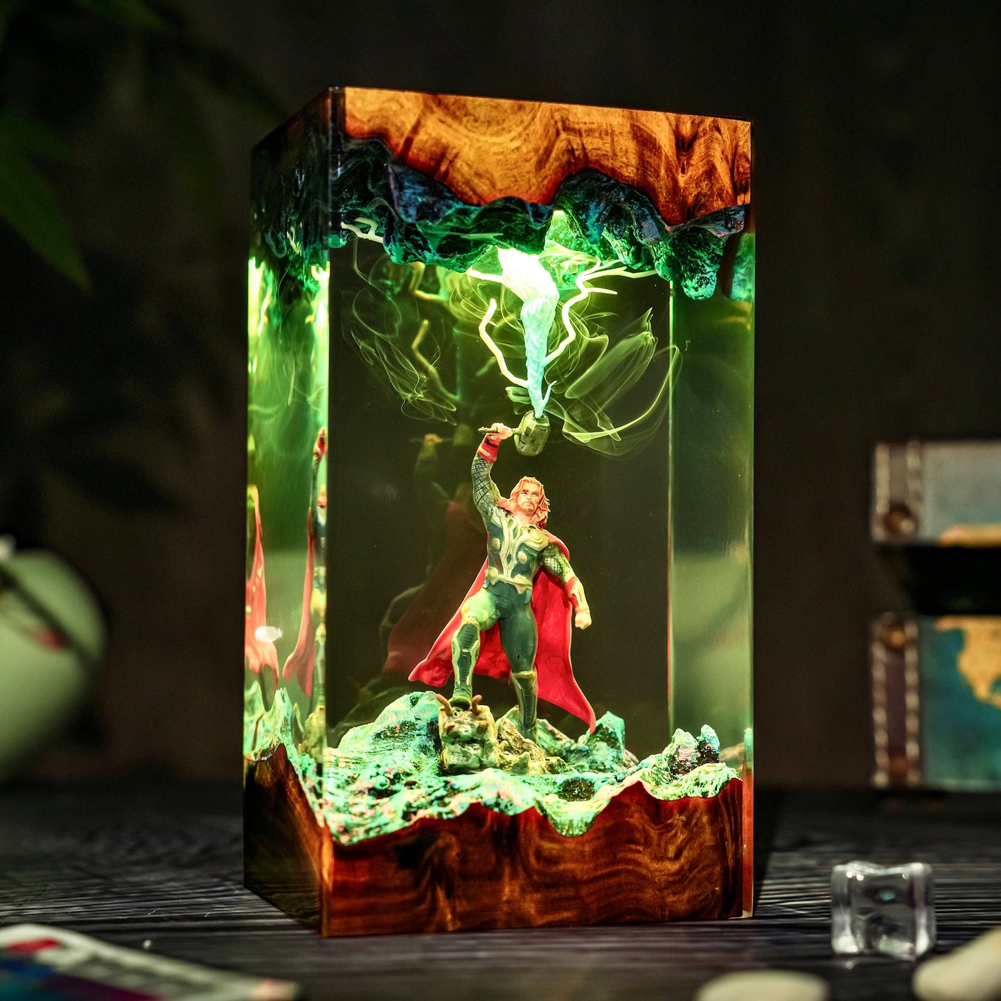 Thor Eternal Thunder Resin Lamp