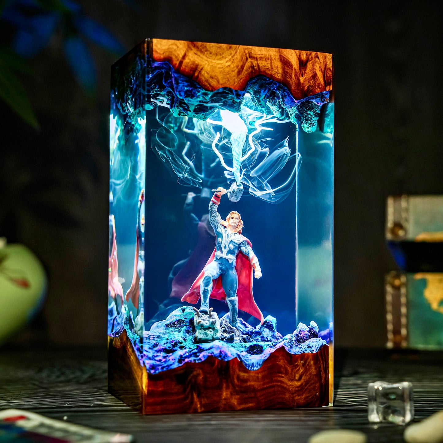 Thor Eternal Thunder Resin Lamp
