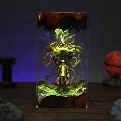 Jin-Woo & Beru Resin Lamp