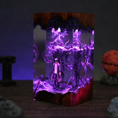 Jin-Woo & Beru Resin Lamp
