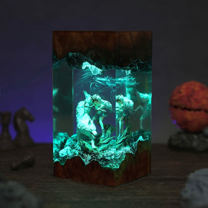Mononoke Resin Lamp