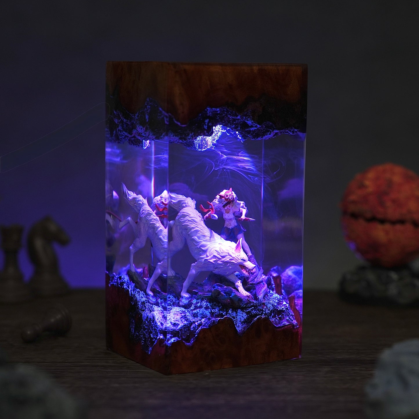 Mononoke Resin Lamp