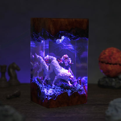 Mononoke Resin Lamp
